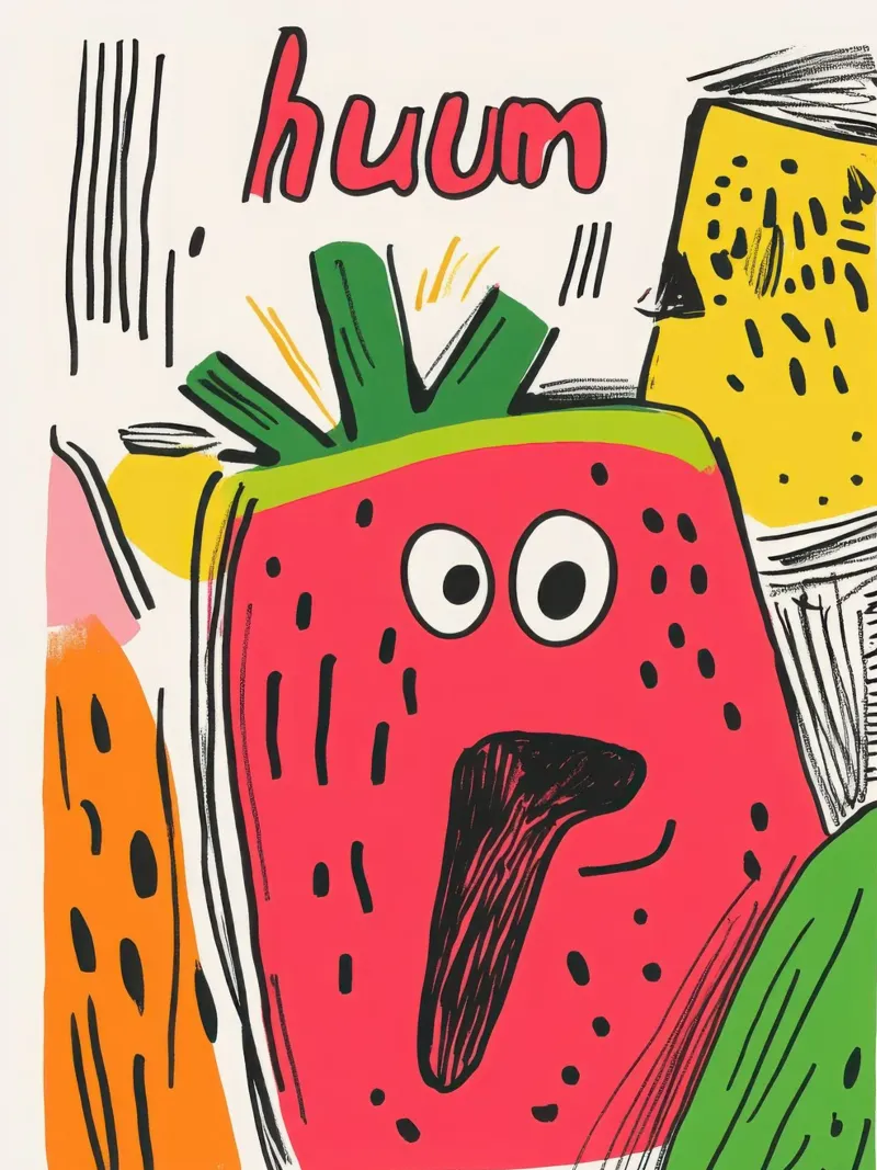 Cocomero pellicola backlit da Pop and Fruits - Affiches & posters