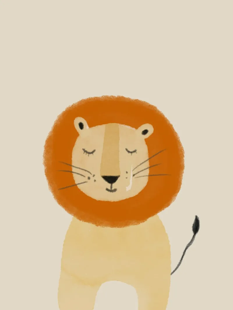 Lion Design pellicola backlit da Indigo Rain