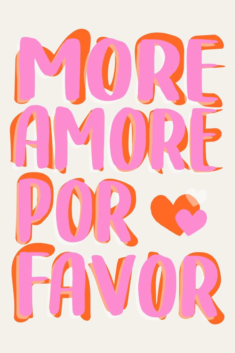 More Amore por Favore alluminio dibond da Malou-Studio