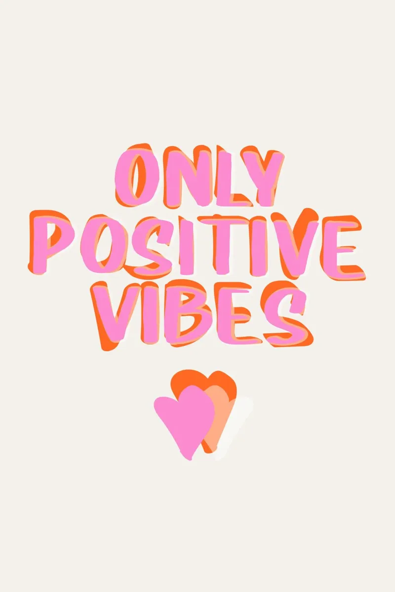 Only positive Vibes pellicola backlit da Malou-Studio
