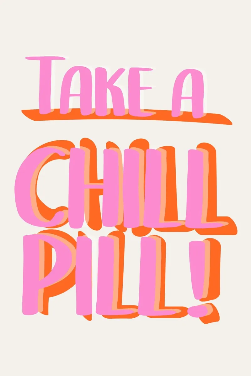 Take a chill Pill pellicola backlit da Malou-Studio