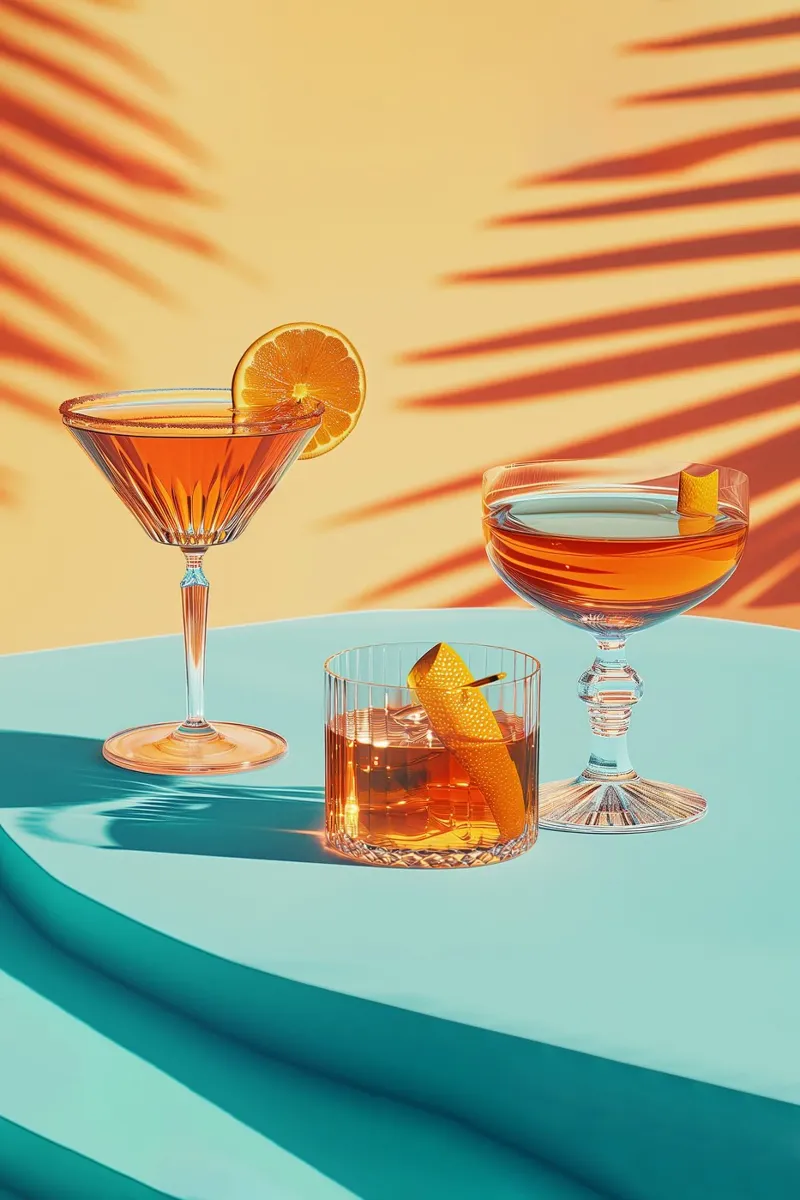 Retro Cocktails carta hahnemühle da Malou-Studio