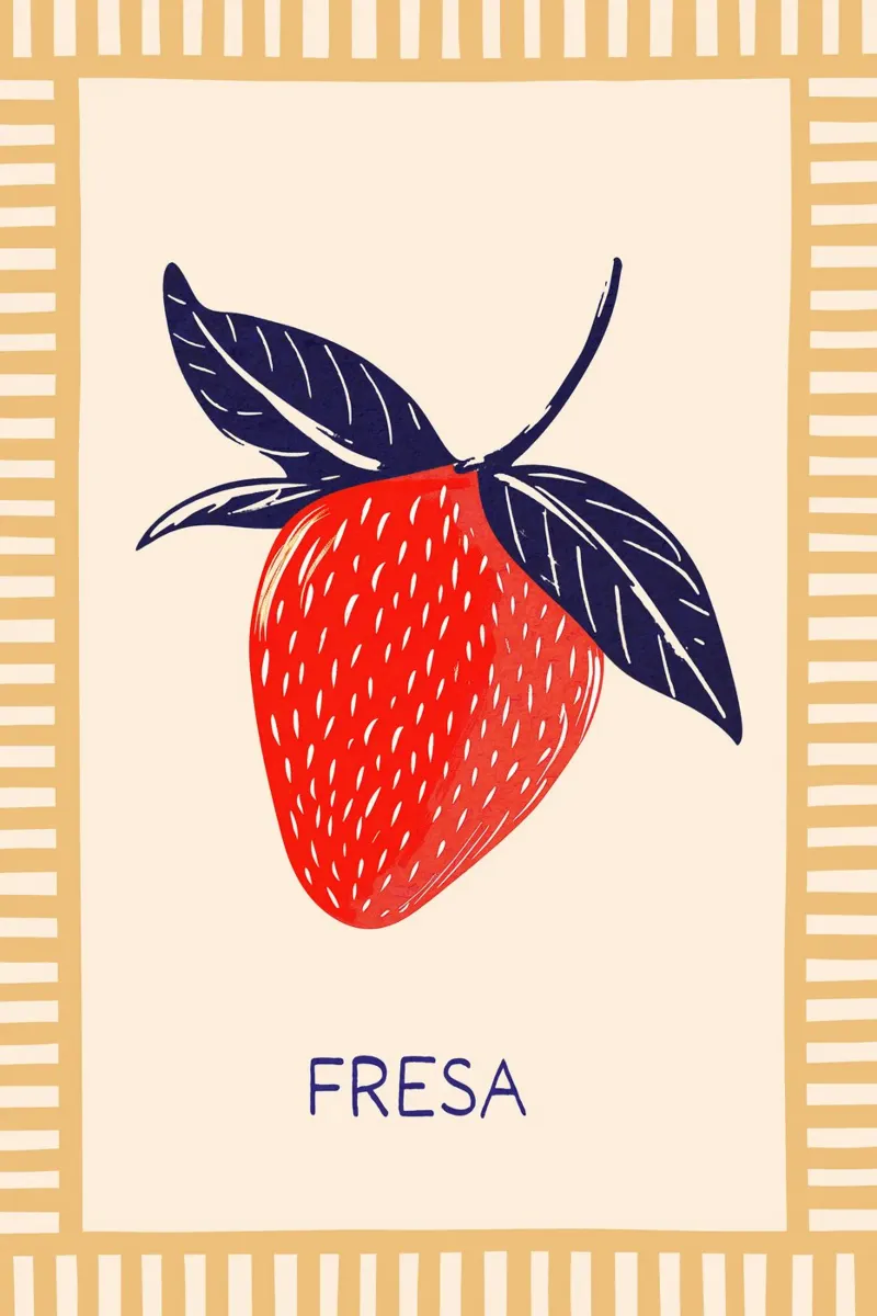 Estate Fresa poster da Malou-Studio