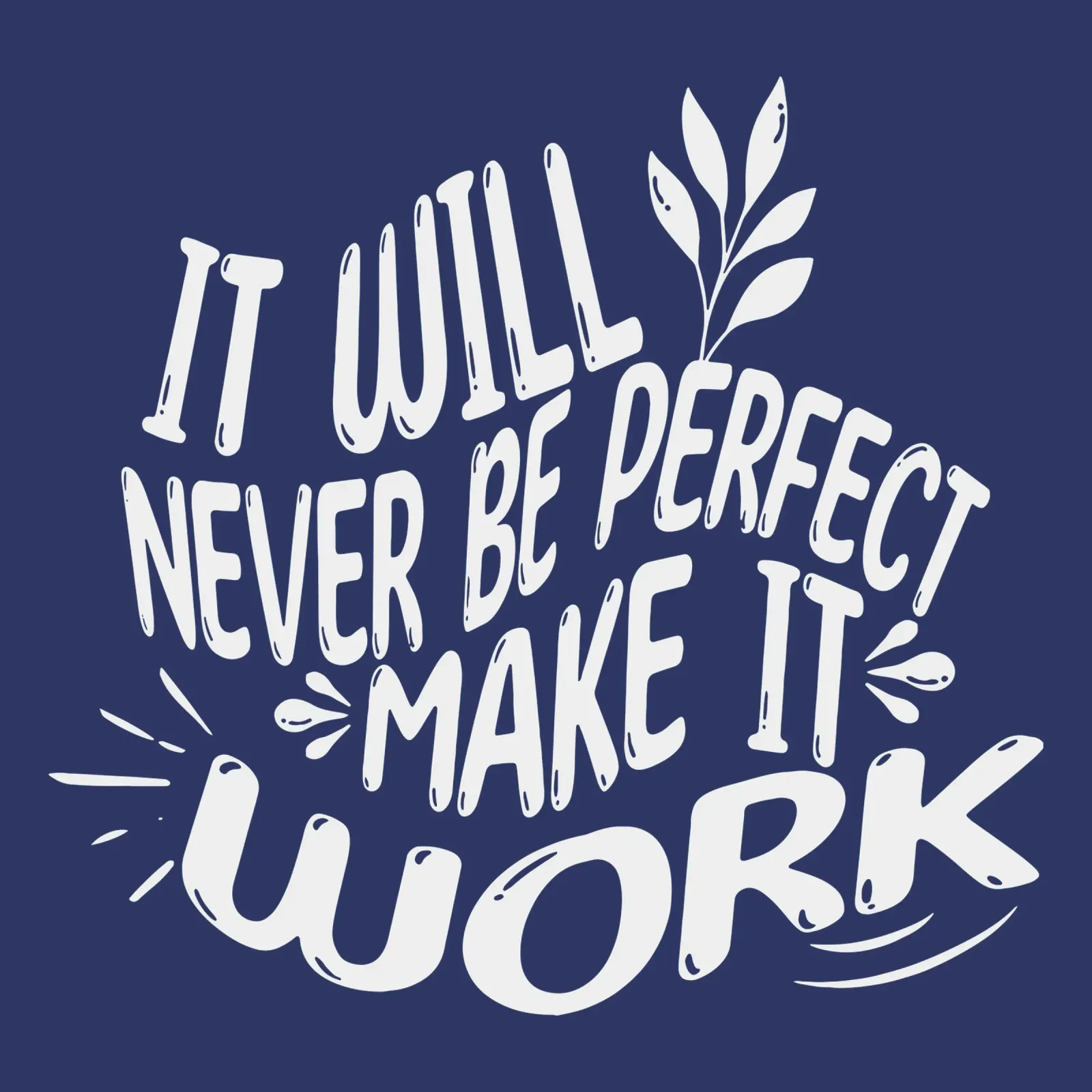 it Will Never be Perfect alu-dibond by Gunawan Rb