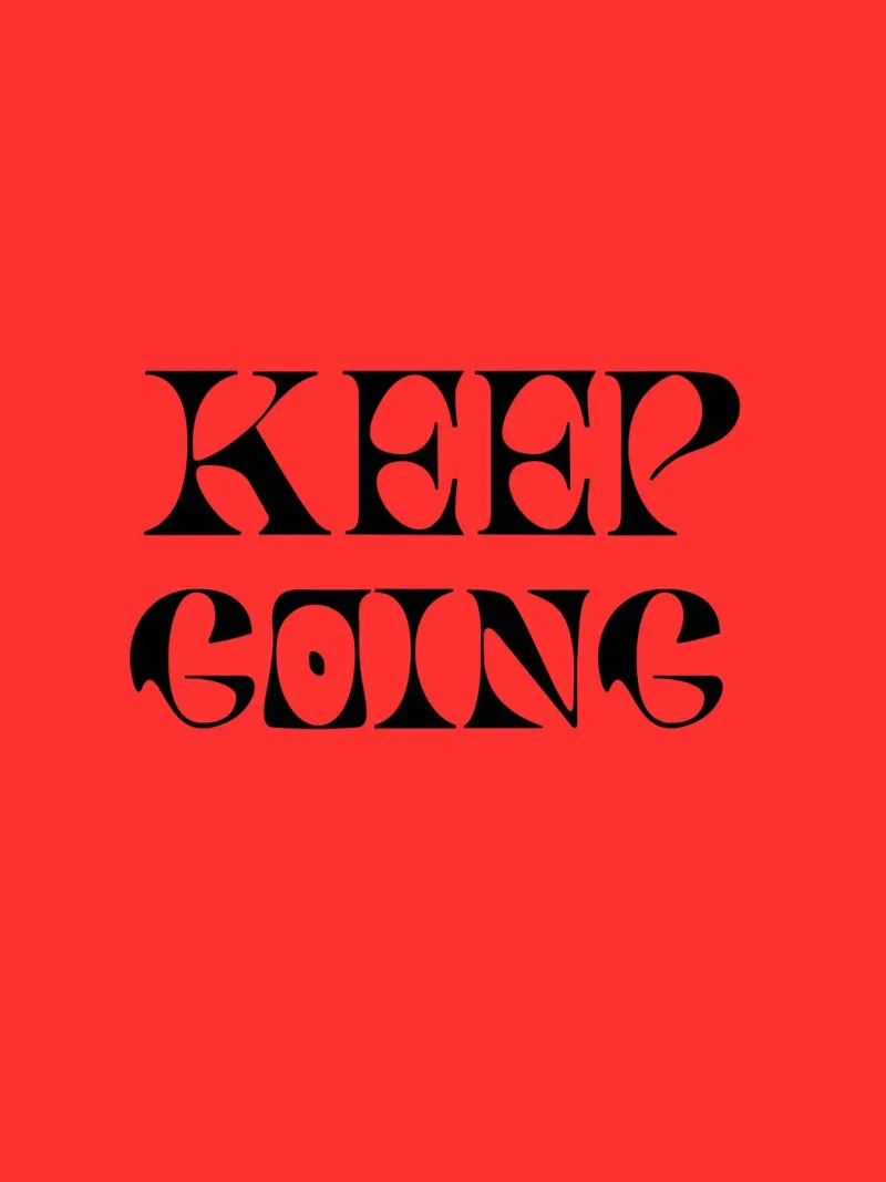 Continuez à avancer, continuez à grandir - Citation Motivationnelle Art hahnemühle de inspirational quote