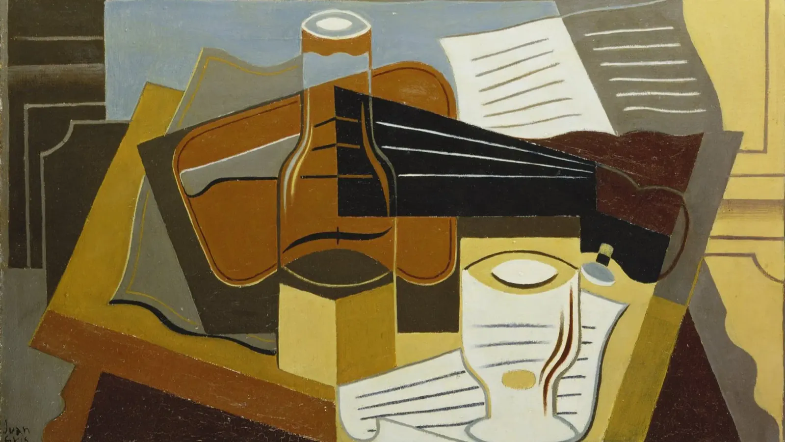 Juan Gris - Natura morta. 1920 pellicola backlit da ARTOTHEK