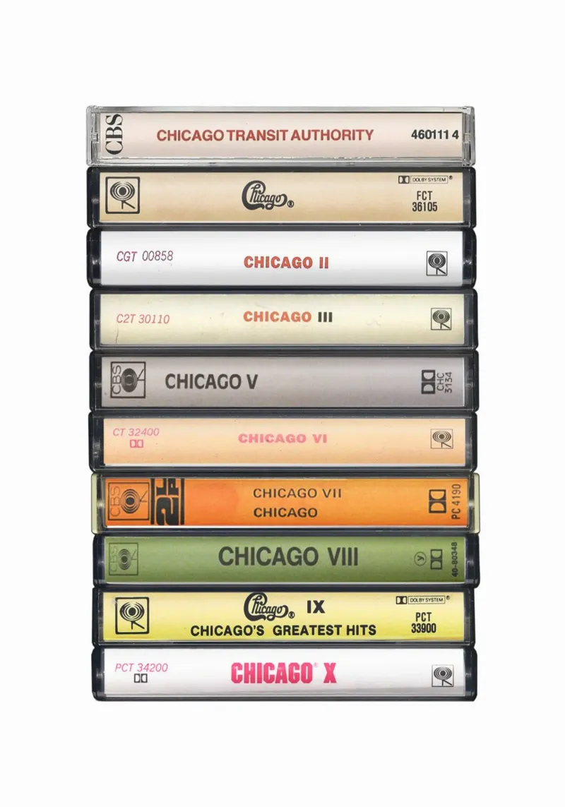 Chicago - Album raccolti - Stampa su cassetta carta hahnemühle da MrMustardPrints
