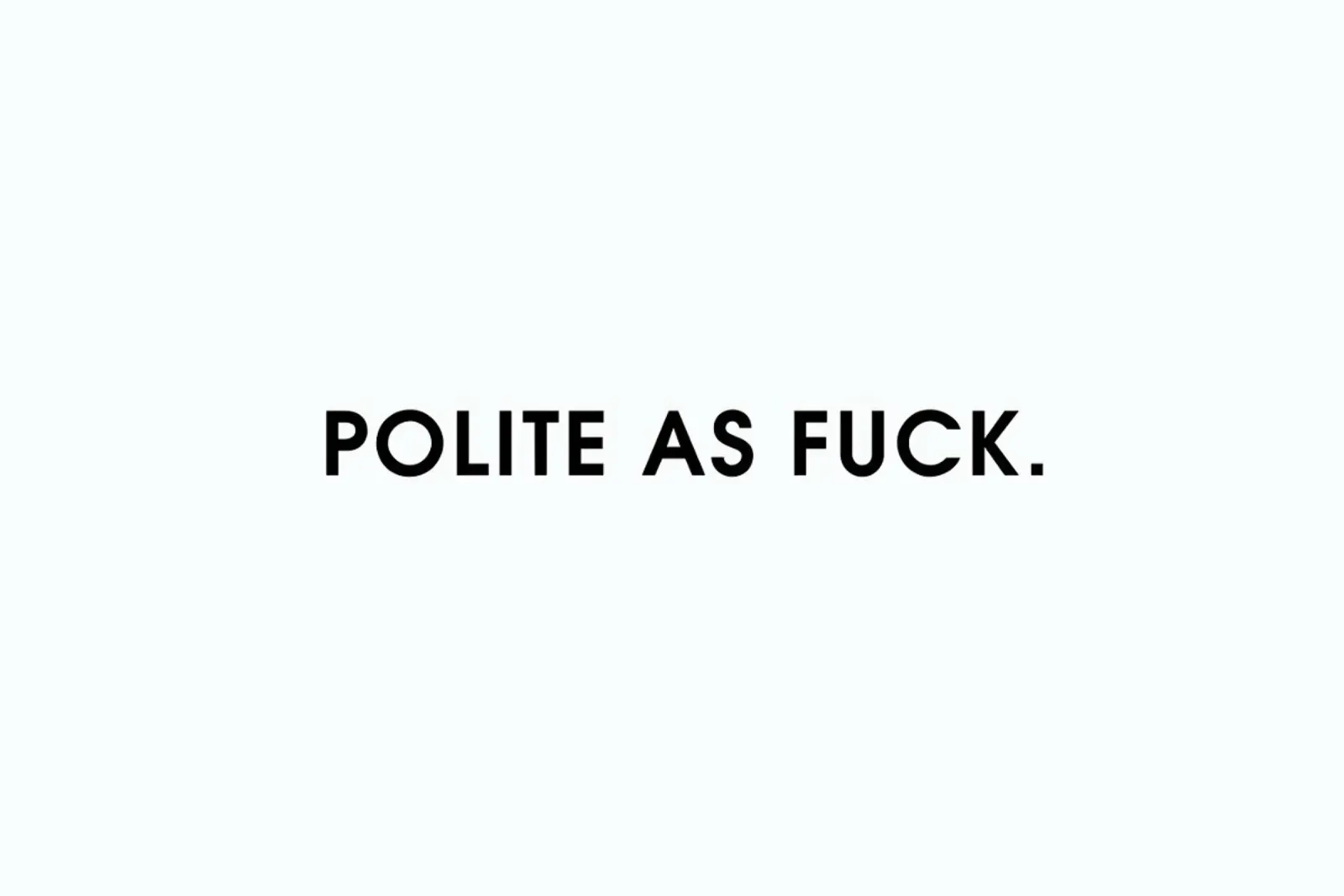 Polite White forex plate by Intertitres