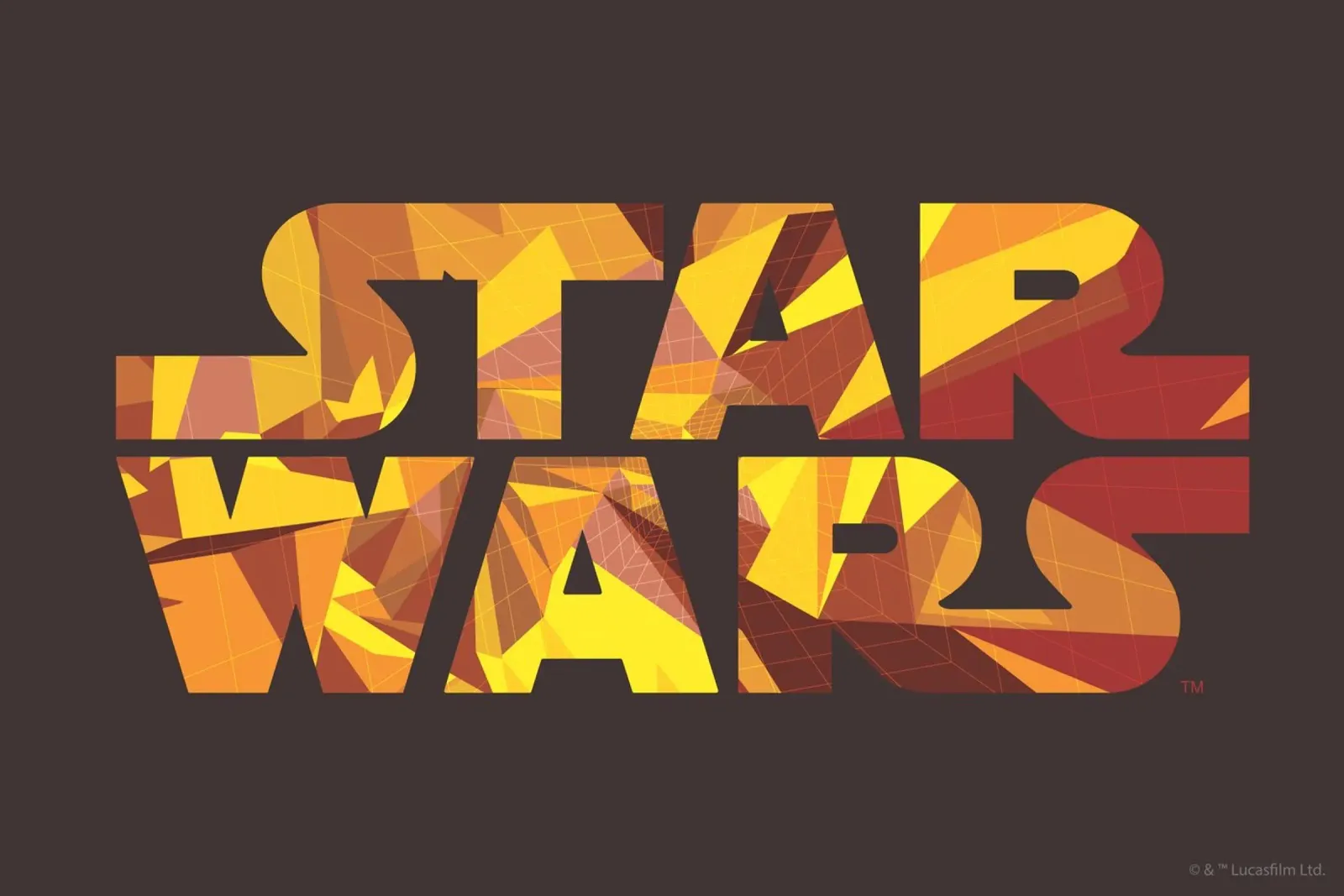 STAR WARS LOGO II Acryl-Glas von Star Wars