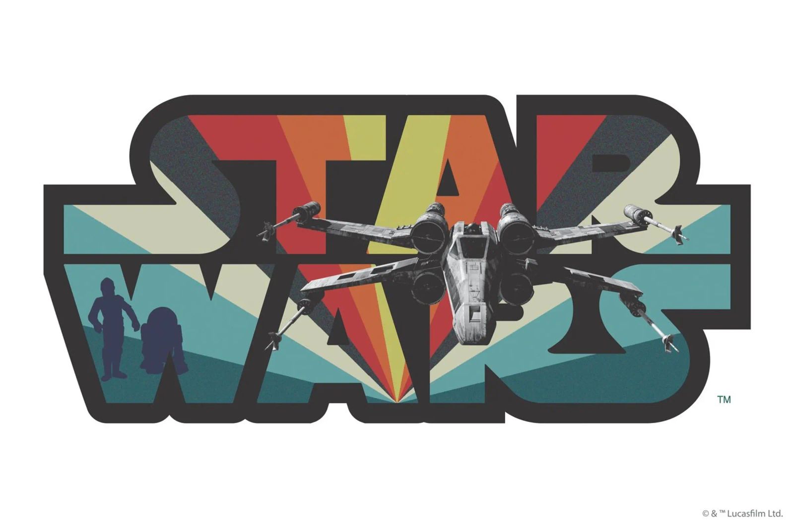 STAR WARS LOGO - STARSHIP Poster von Star Wars