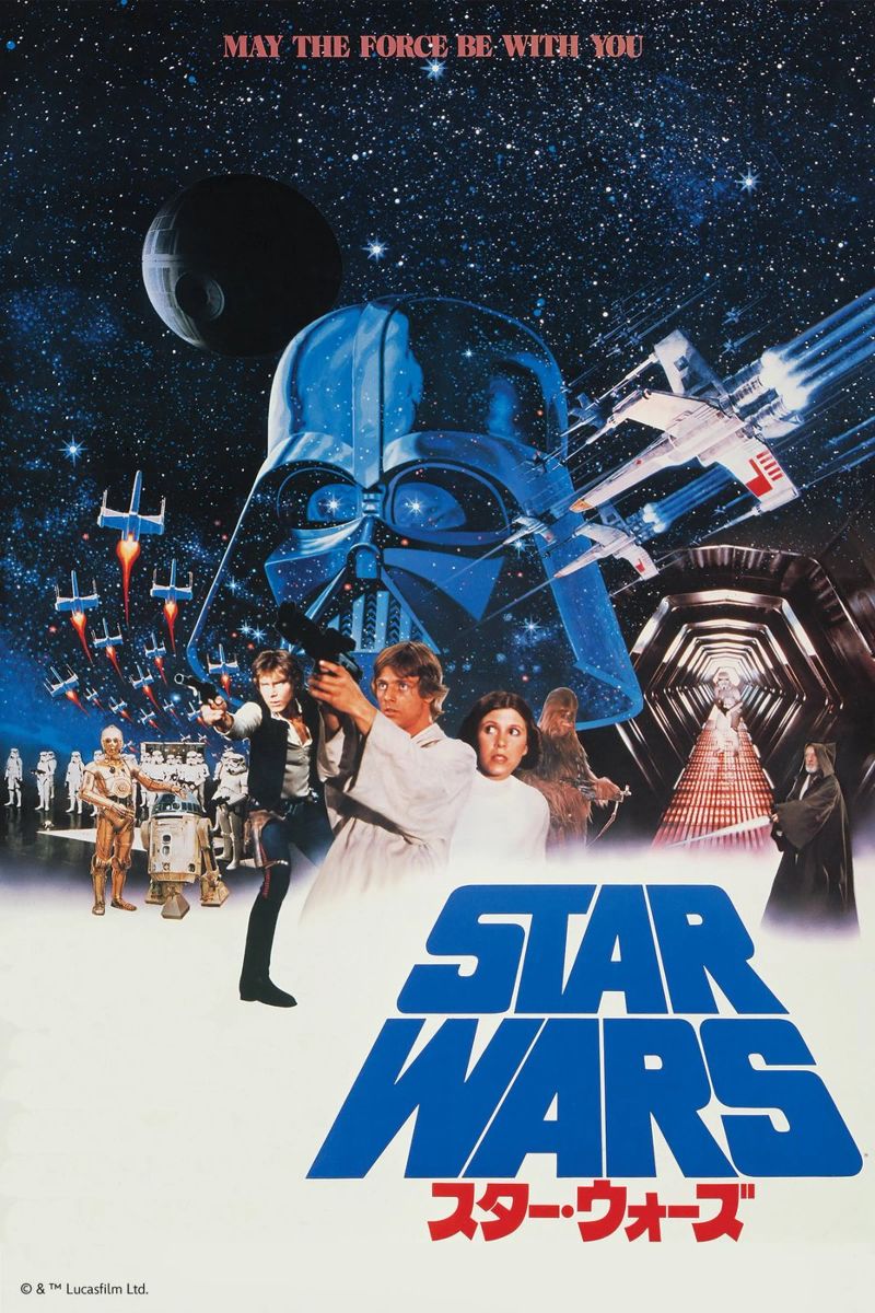 RETRO - STAR WARS MOVIE POSTER Poster von Star Wars