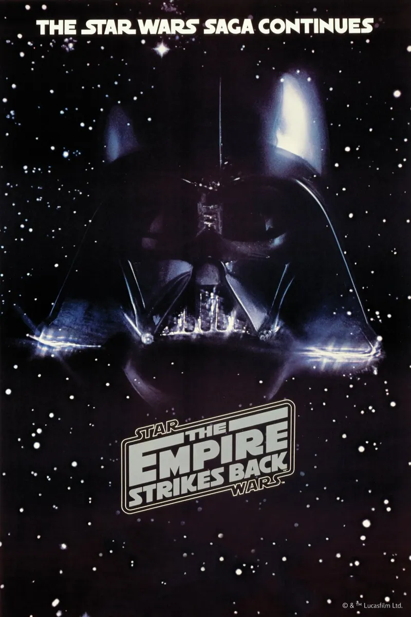 RETRO - THE EMPIRE STRIKES BACK carta hahnemühle da Star Wars
