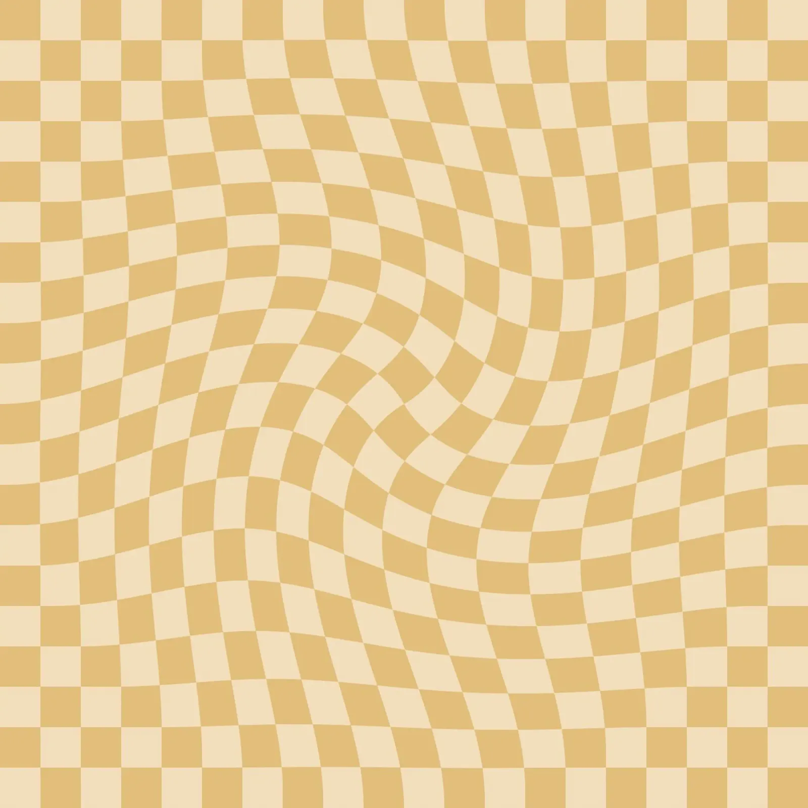 Checkerboard - Mustard Twist pellicola backlit da Galaxy Eyes