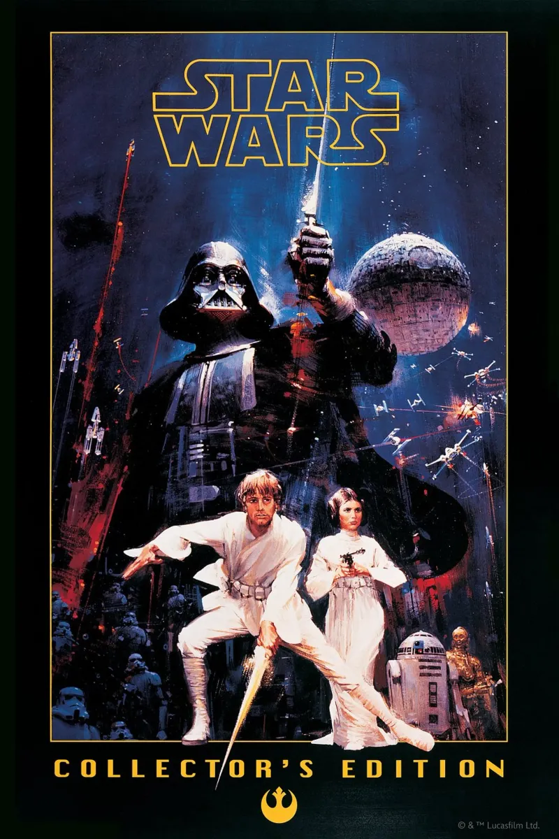 RETRO - STAR WARS COLLECTOR'S EDITION alluminio dibond da Star Wars