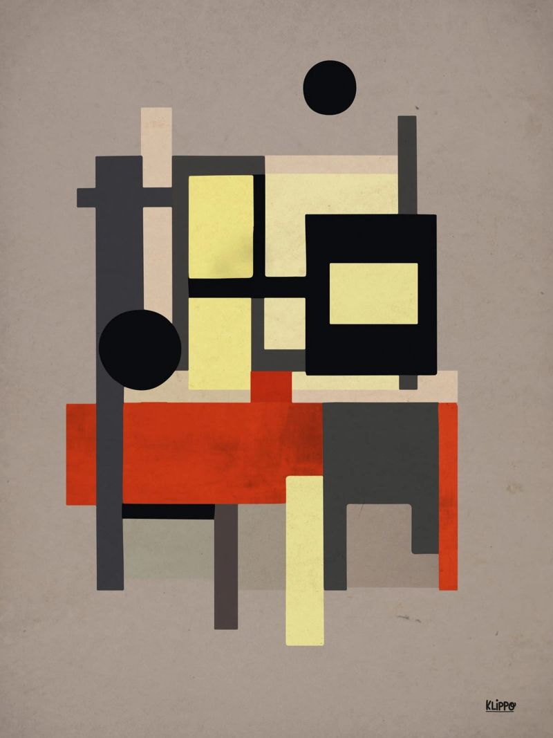 Geometric Abstract Forms – EmBD poster da Spunk
