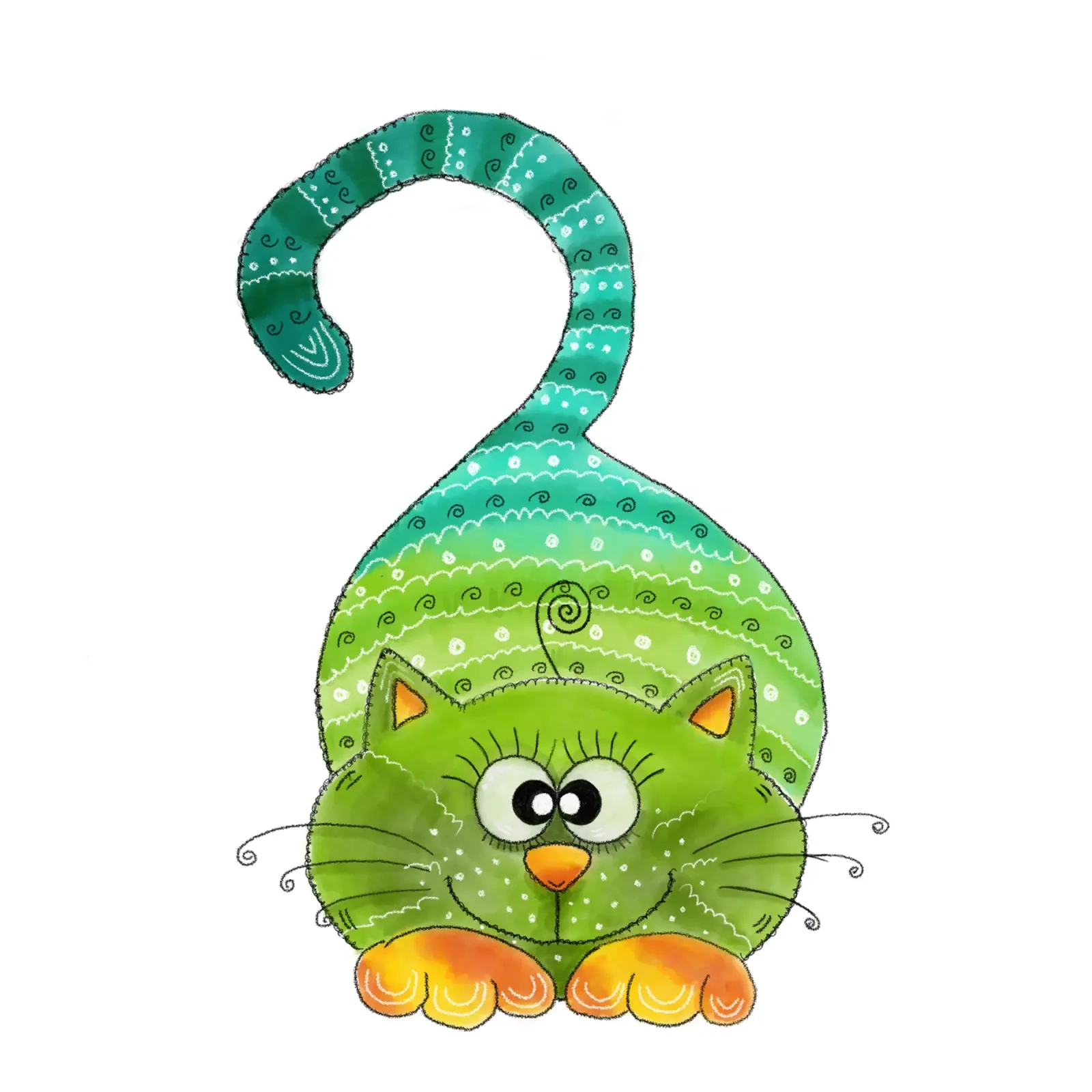 MY CAT hahnemühle by Inge Hauser Illustration