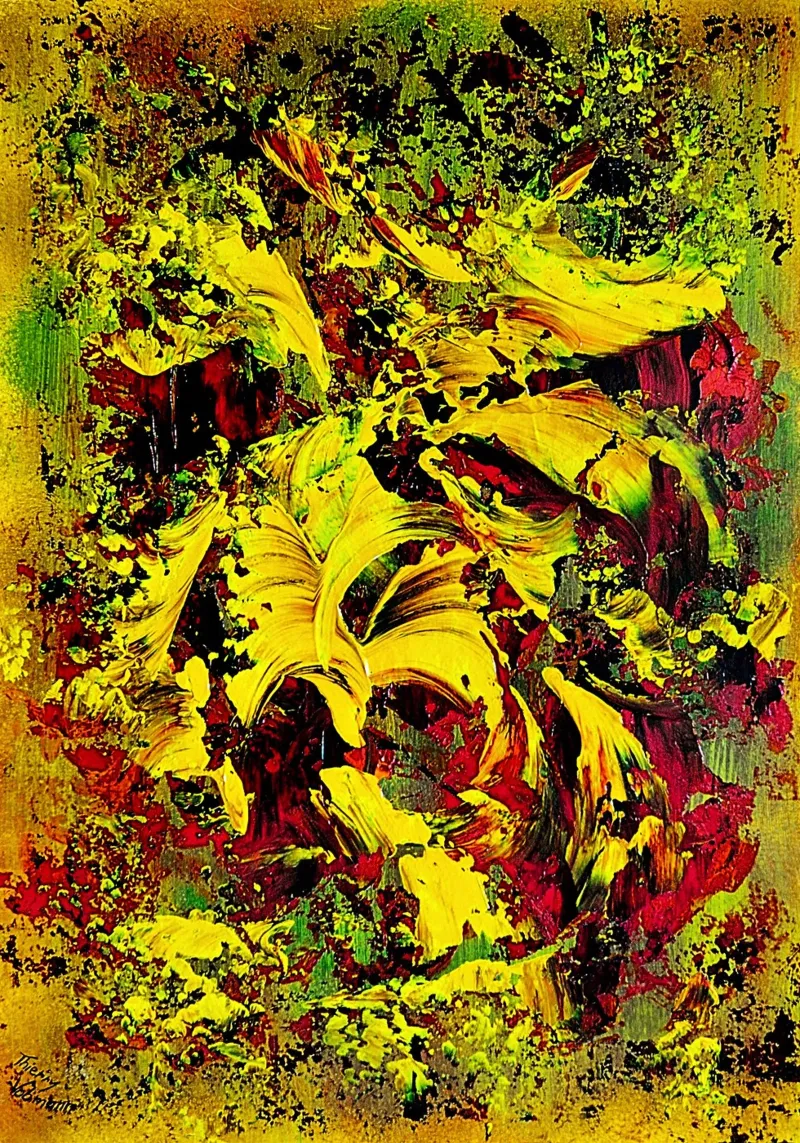 IDEAL GIFT 59 toile de Thierry Vobmann Abstract painting
