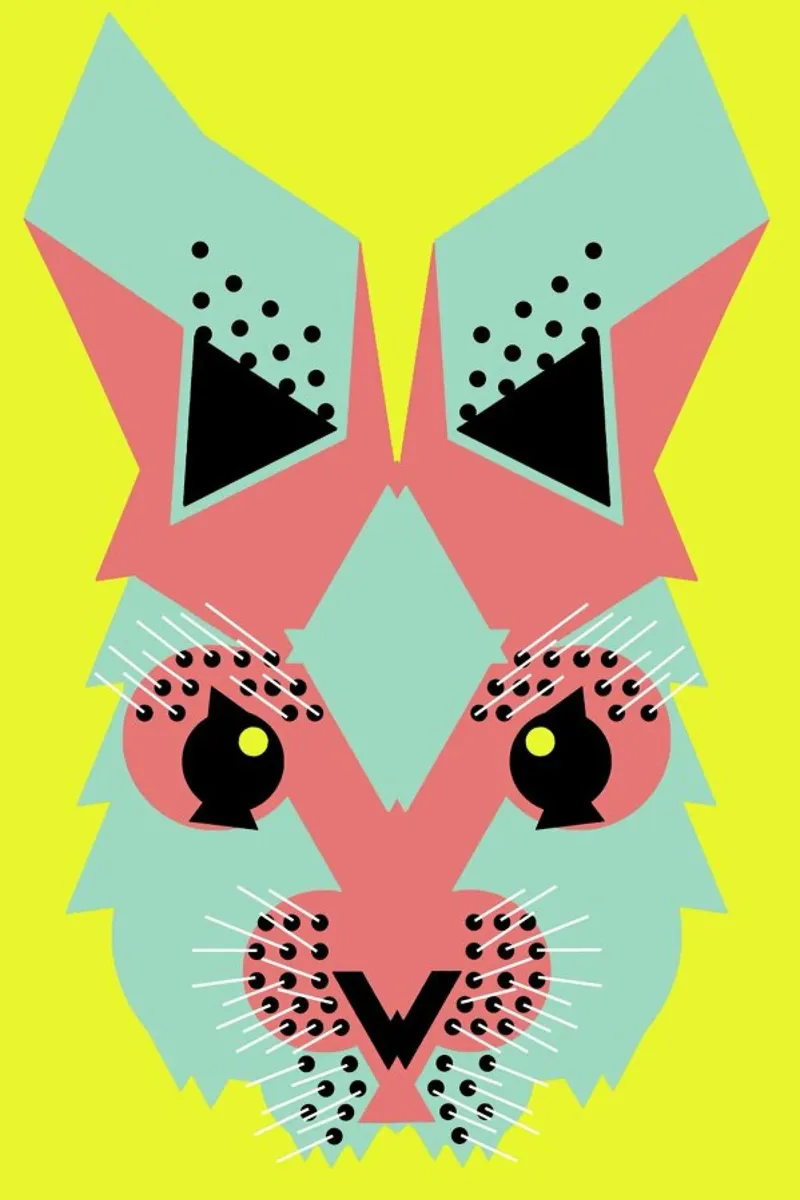 Rabbit Magic pellicola backlit da Gareth Pollock Design