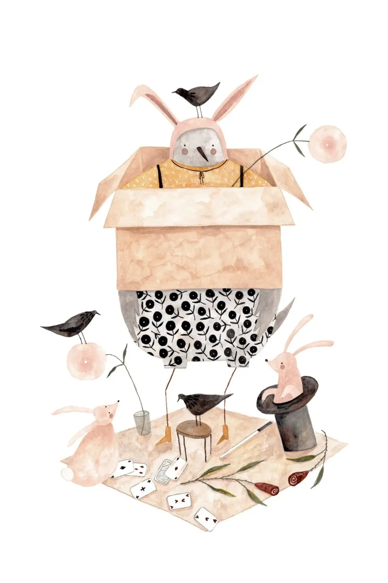 Claudia Voglhuber - Zauberkiste poster da The Artcircle
