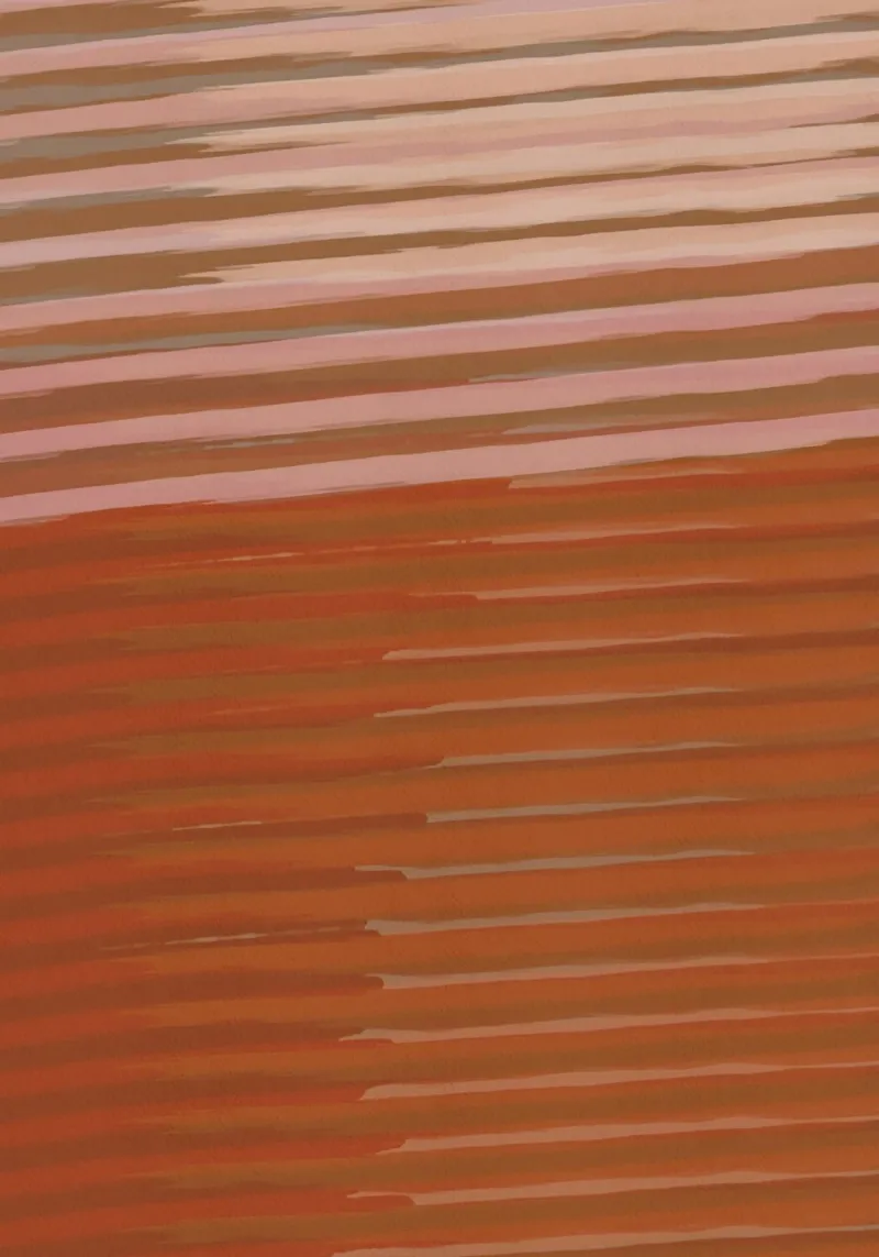 Shutter Studies 3C | Muted Orange, Pink, Cream carta hahnemühle da sabidussi