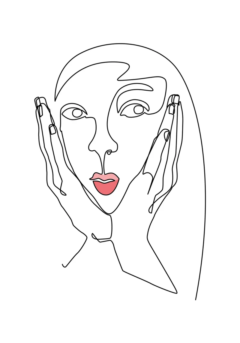 Lisa listens to my story alluminio dibond da MissVeroonica