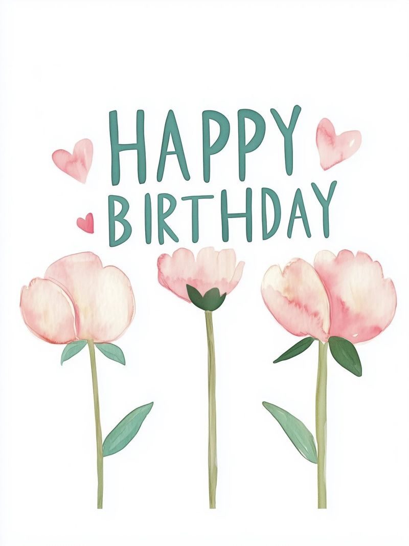 Happy Birthday No 2 Poster von treechild