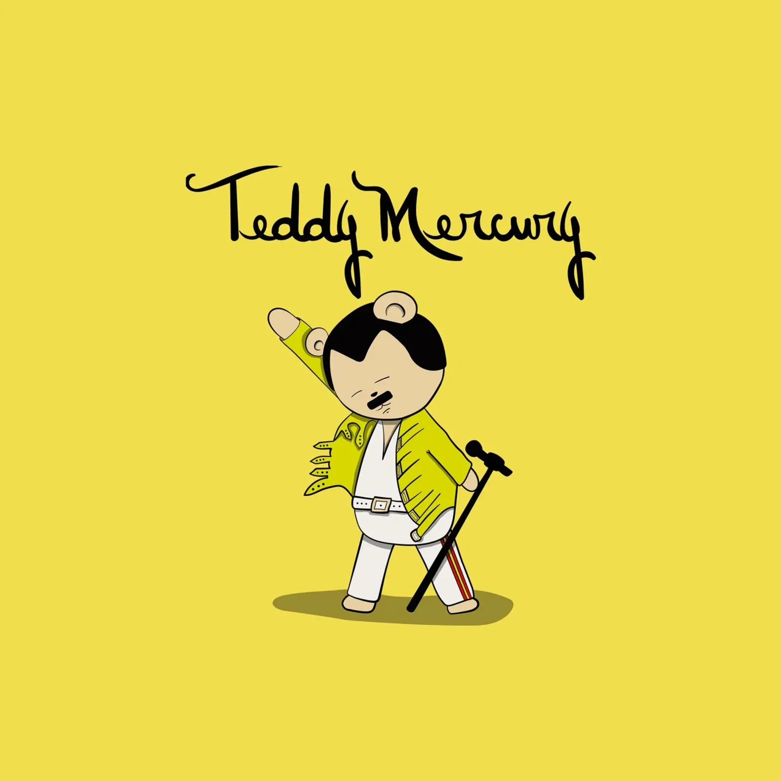 Teddy Mercury pellicola backlit da Loobs