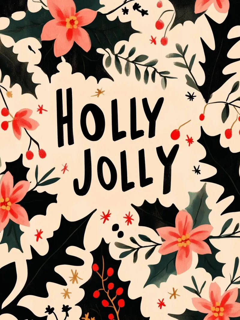 Holly Jolly No 1 pellicola backlit da treechild