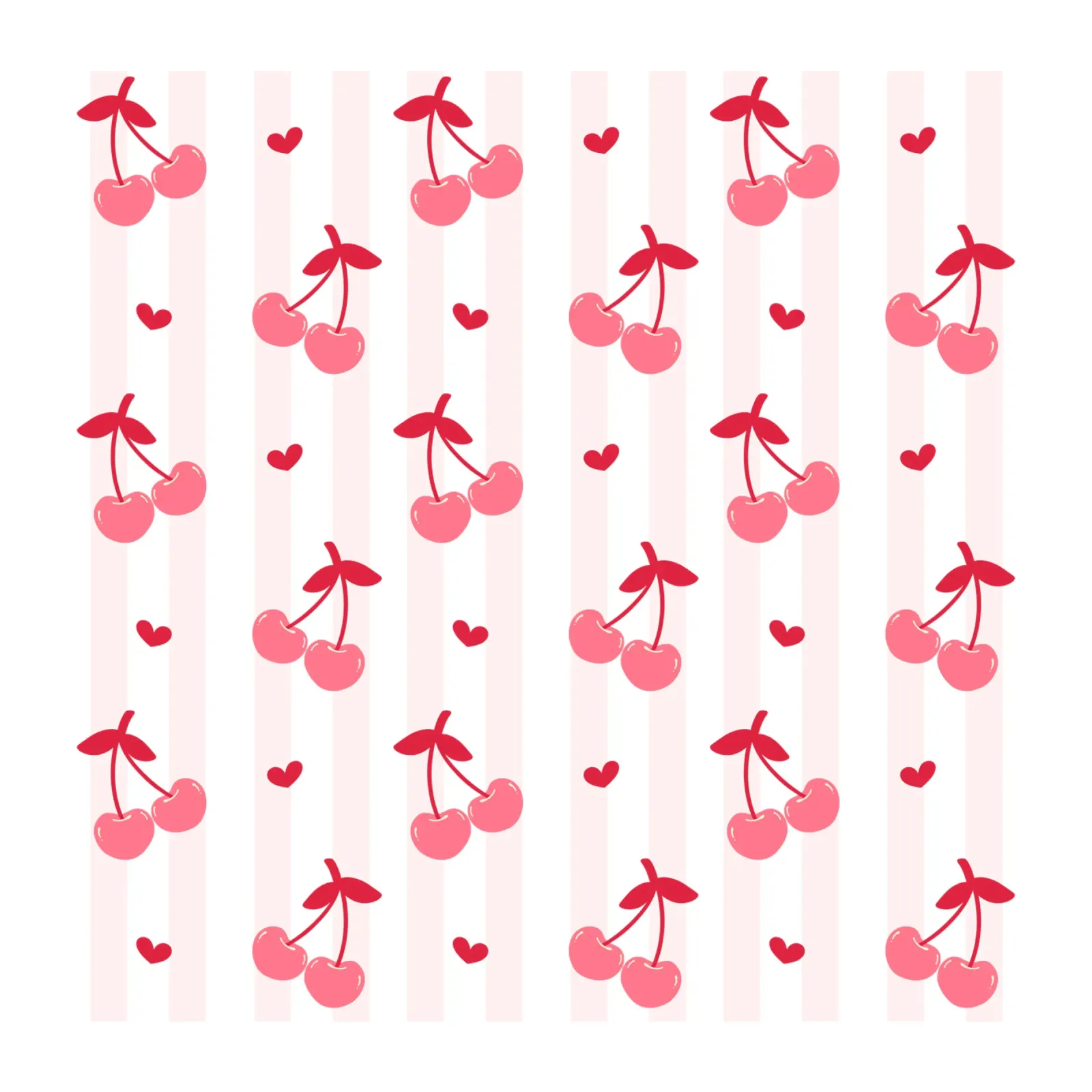 Pink Cherry bow print, Cherrry Bow Coquette print pellicola backlit da pdigitalprints