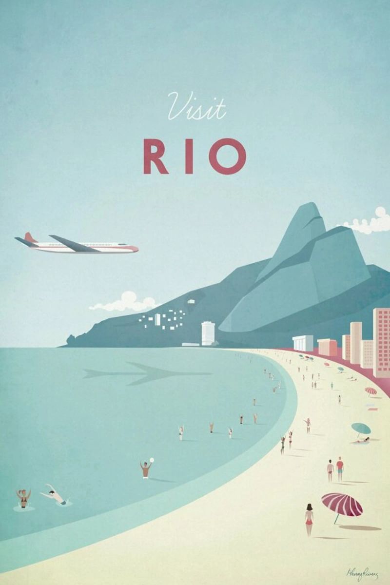 Rio poster de Henry Rivers