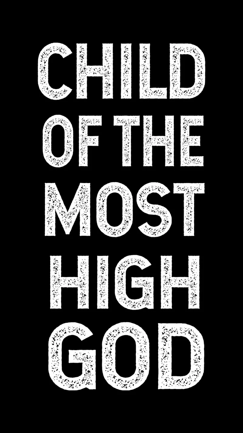 Child of the most High God carta hahnemühle da happieeagle