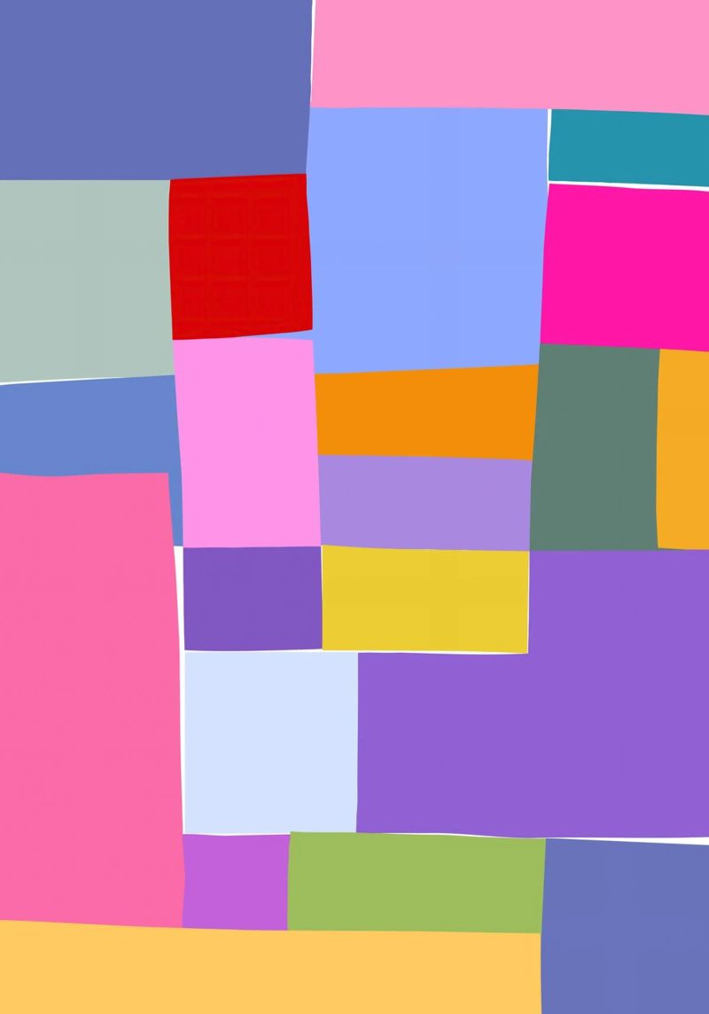 Mosaic Brights 6 | Color Blocking | Candy Colors hahnemühle de sabidussi