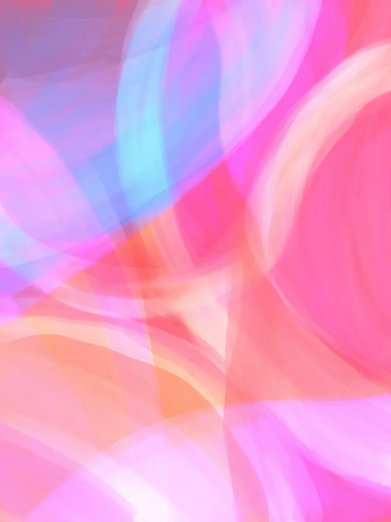 Color Swirls | Dreamy Candy Floss | Pink Orange Blue poster with aluminum frame by sabidussi