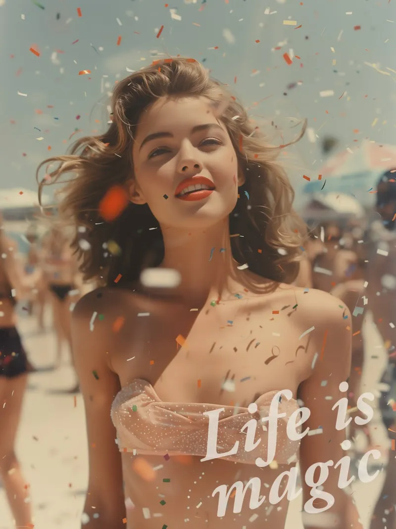 Life Is Magic | I momenti di felicità della vita poster da Autofocus