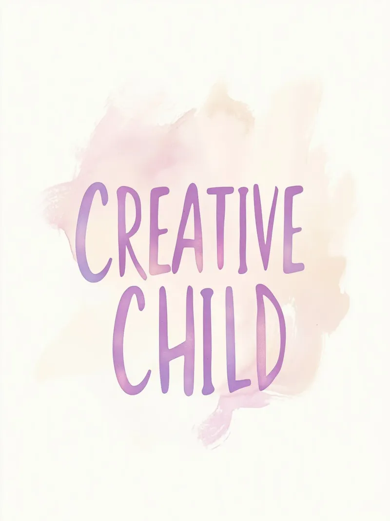 Creative Child poster con telaio in legno da treechild