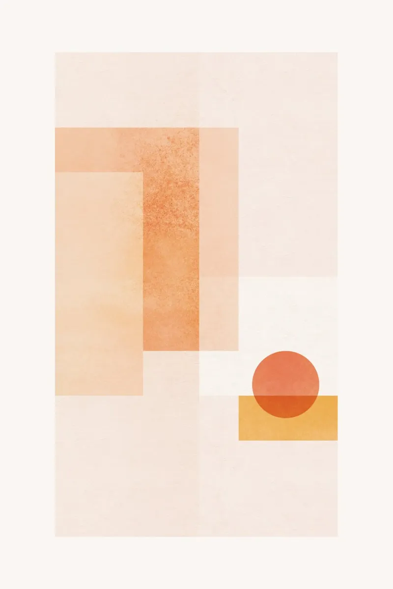 Geometric Sunset alluminio dibond da SABRIN DEIRANI