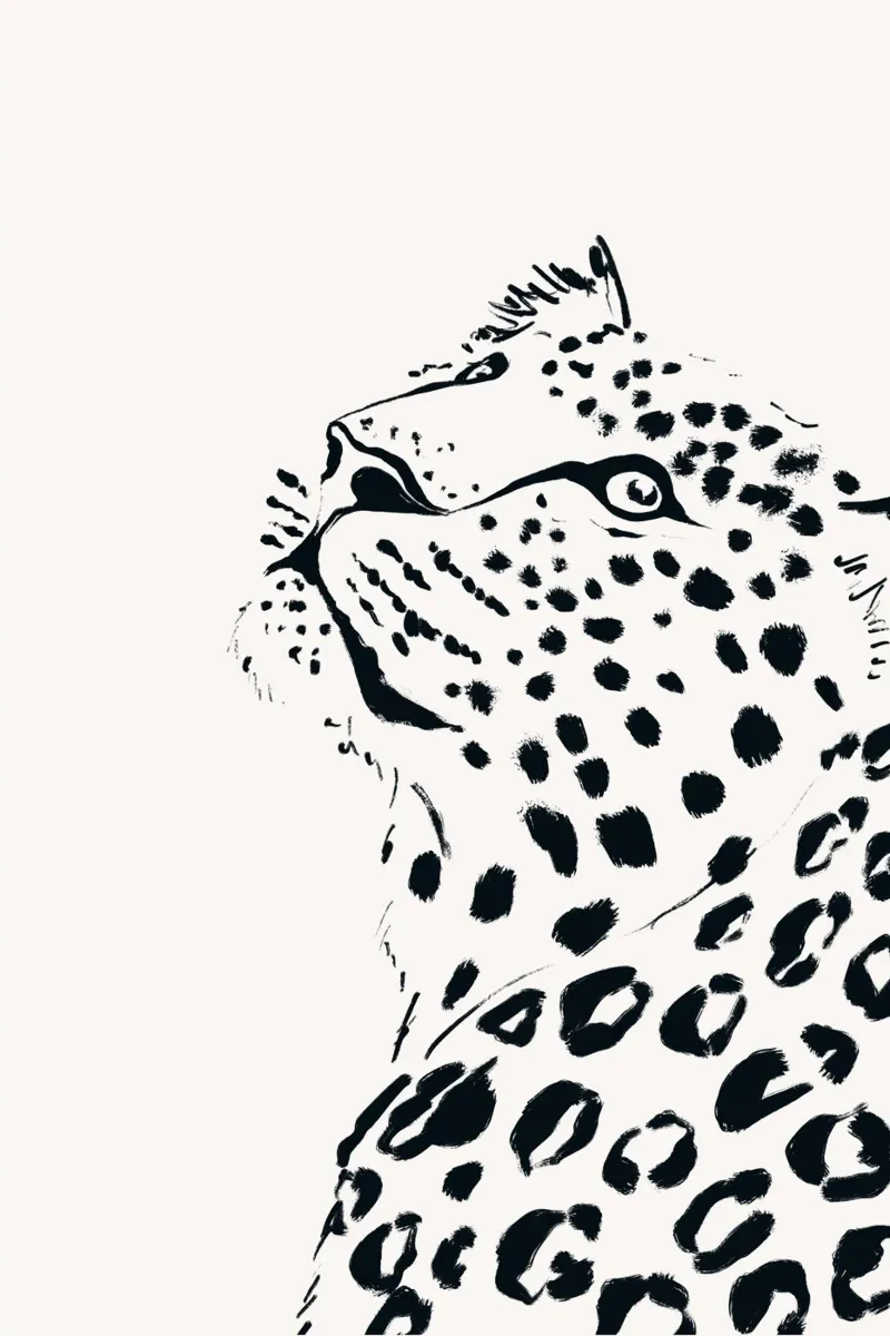 Jaguar in Ink pellicola backlit da SABRIN DEIRANI