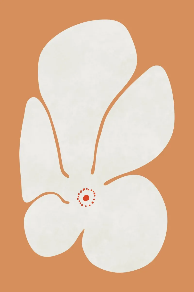 Fiore di papavero carta hahnemühle da amini54
