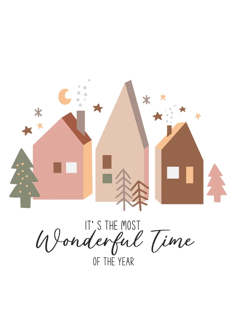 It's the most wonderful time of the year pellicola backlit da LOVS DESIGN