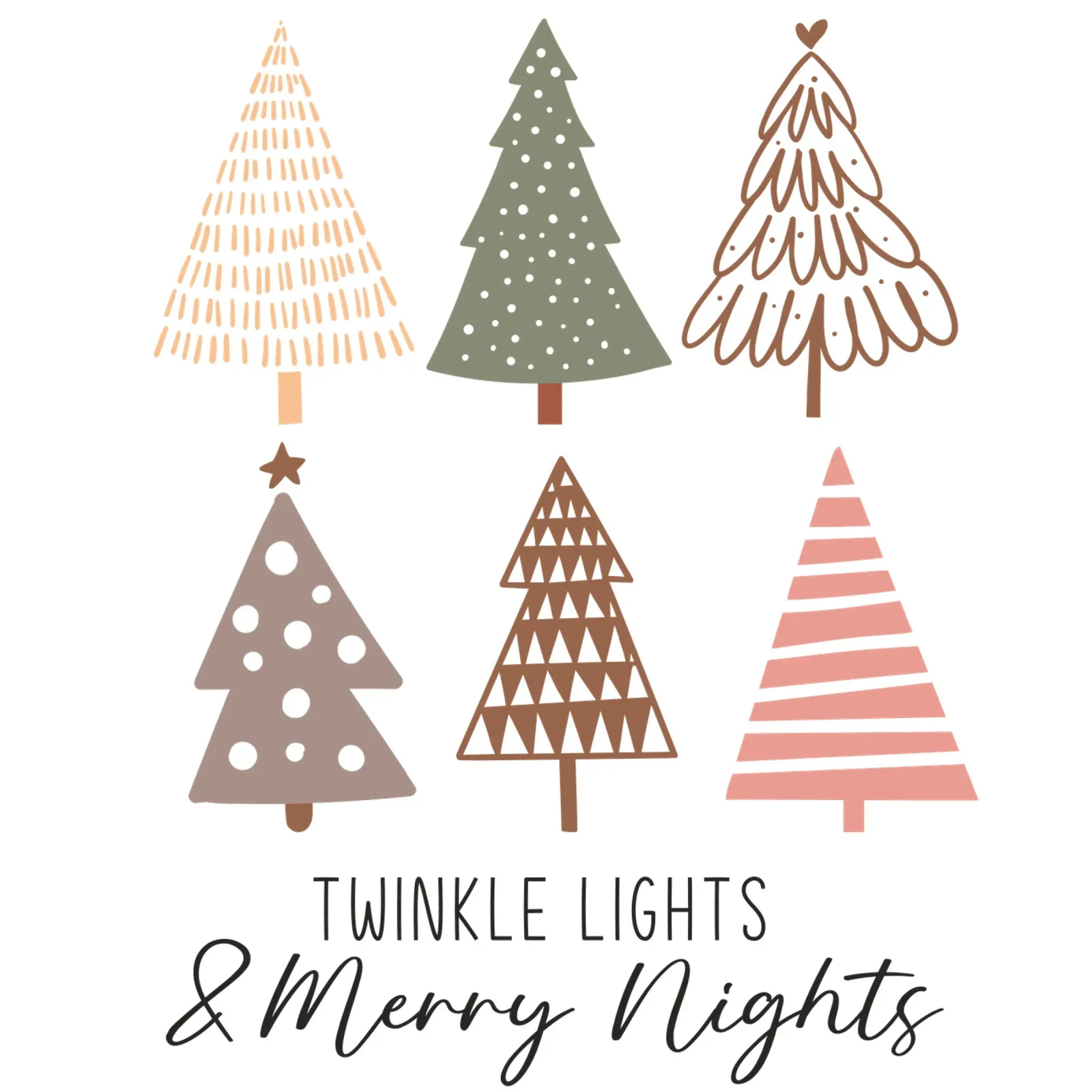 Twinkle Lights & Merry Nights pellicola backlit da LOVS DESIGN