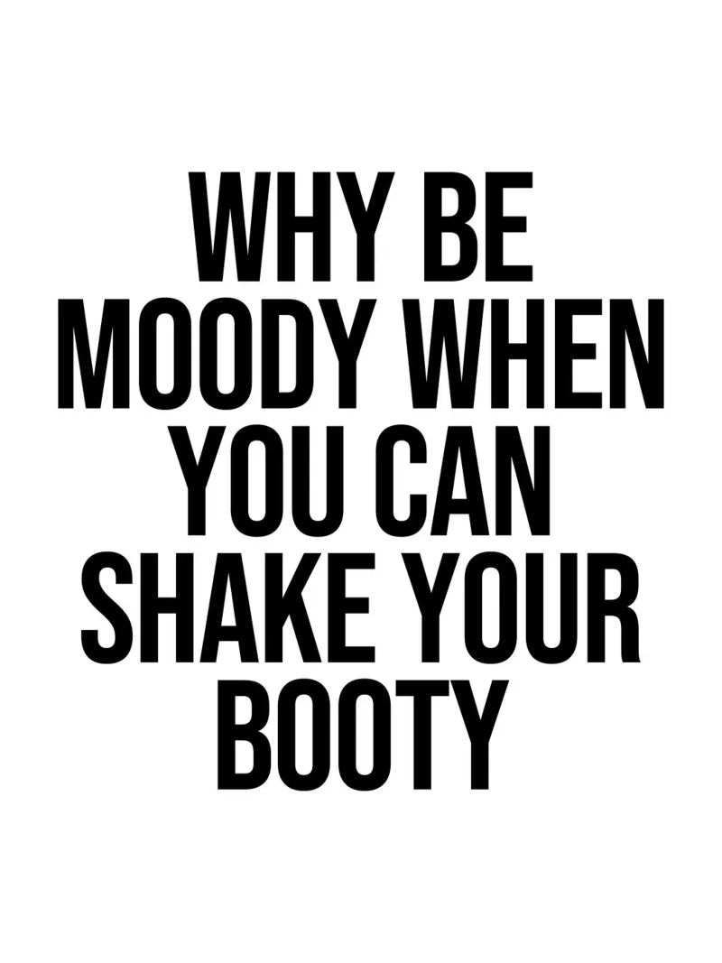 Citazione di Shake your booty alluminio dibond da Paigaam Studio