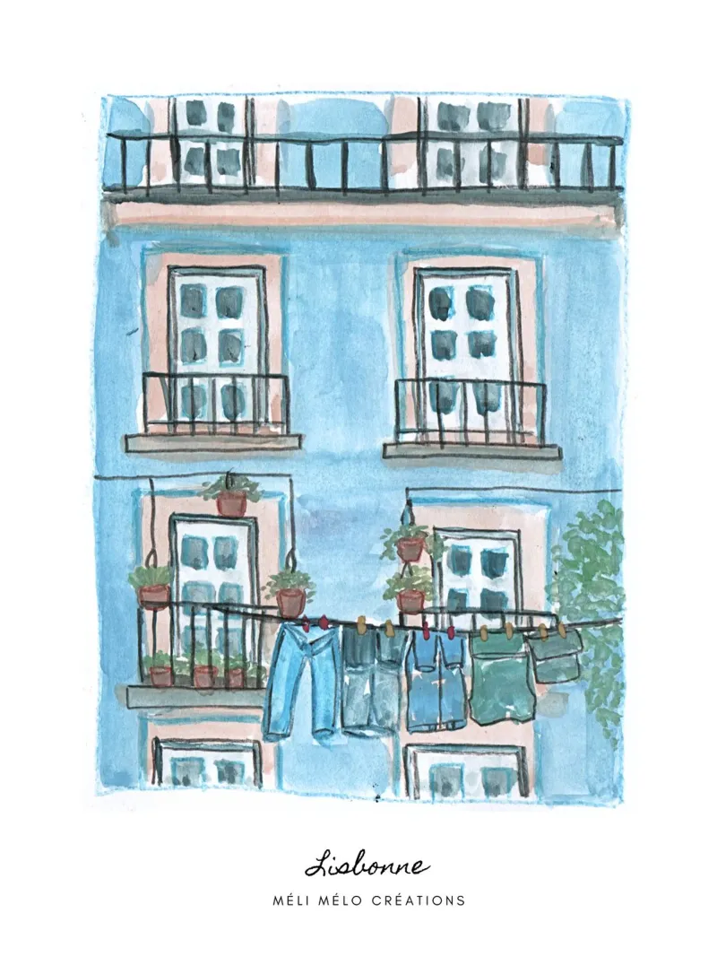 Lisbonne carta hahnemühle da melimelocreations