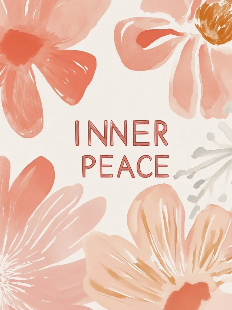 Inner Peace No 3 pellicola backlit da treechild