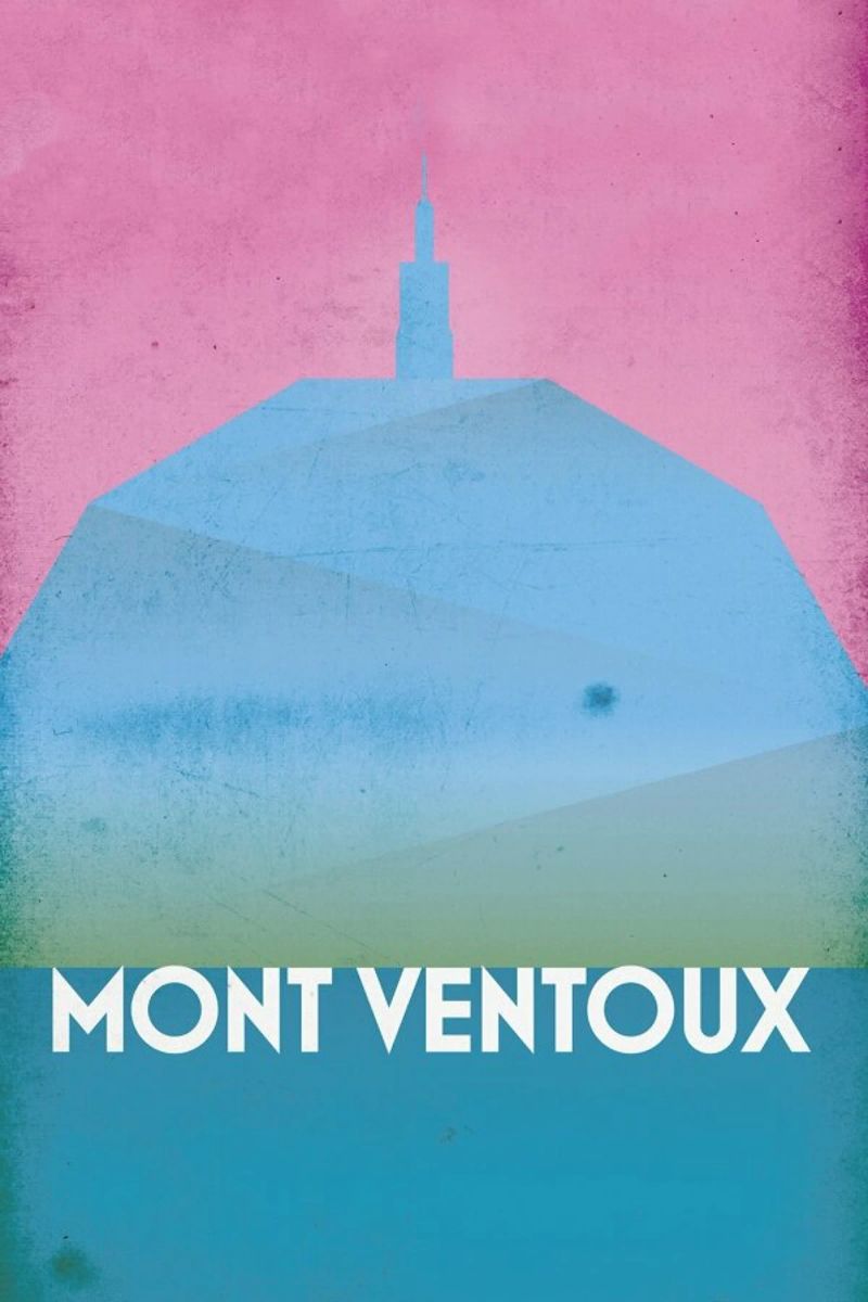 Mont Ventoux poster de Benjamin Andresen