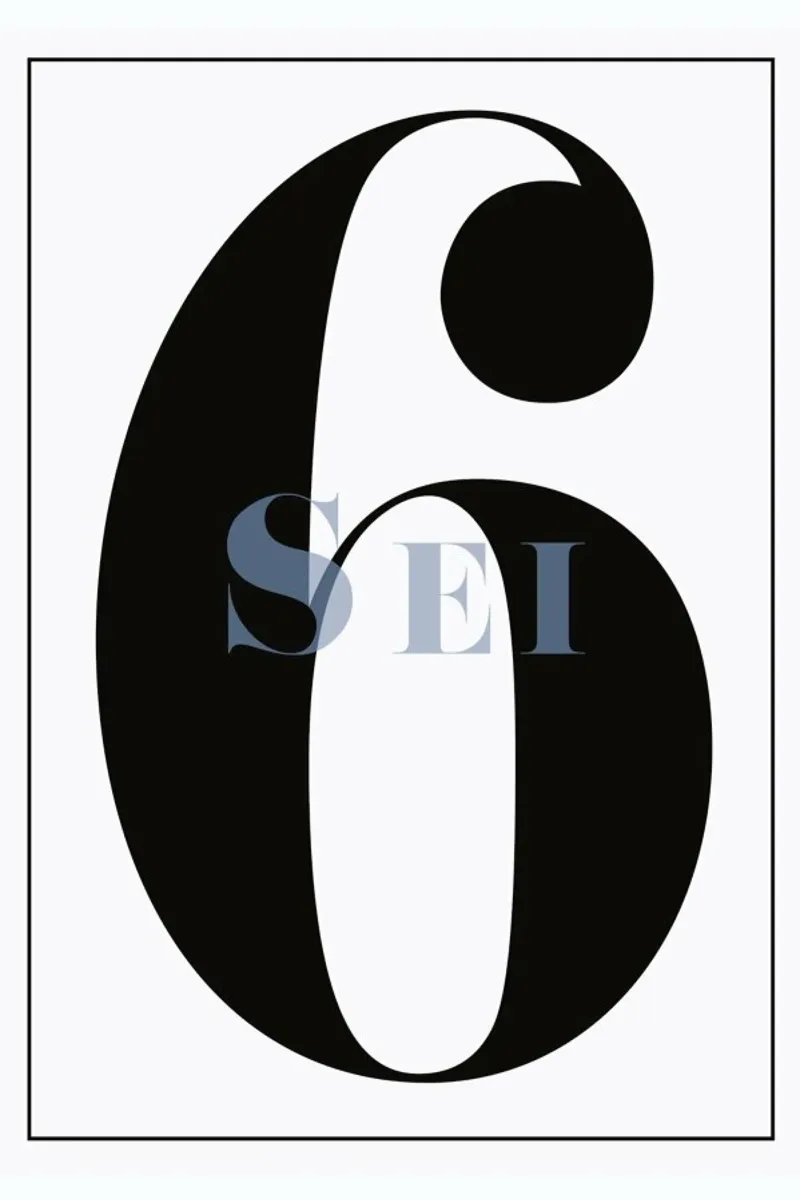Numero 6 pellicola backlit da In Full Color