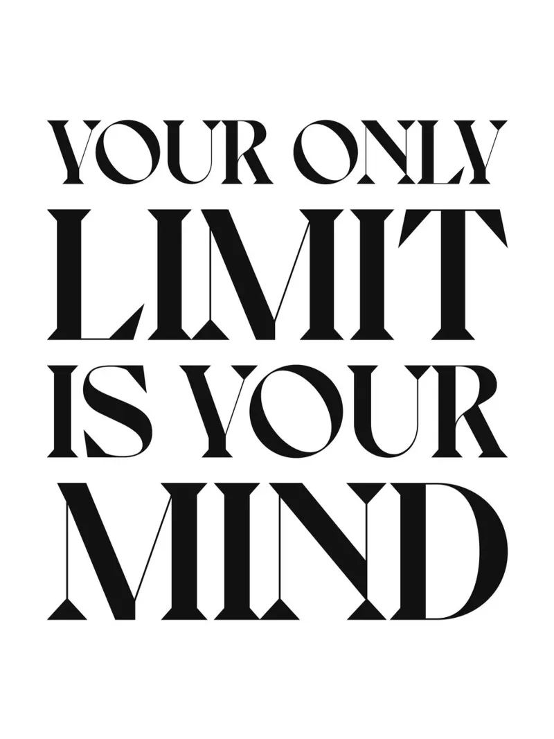 YOUR ONLY LIMIT canvas by n.4