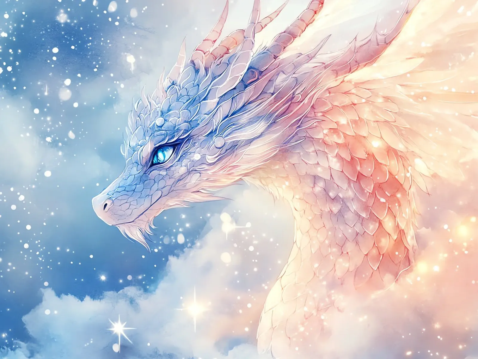 The dragon's soul acrylic glass by Théïa's Fantasia World