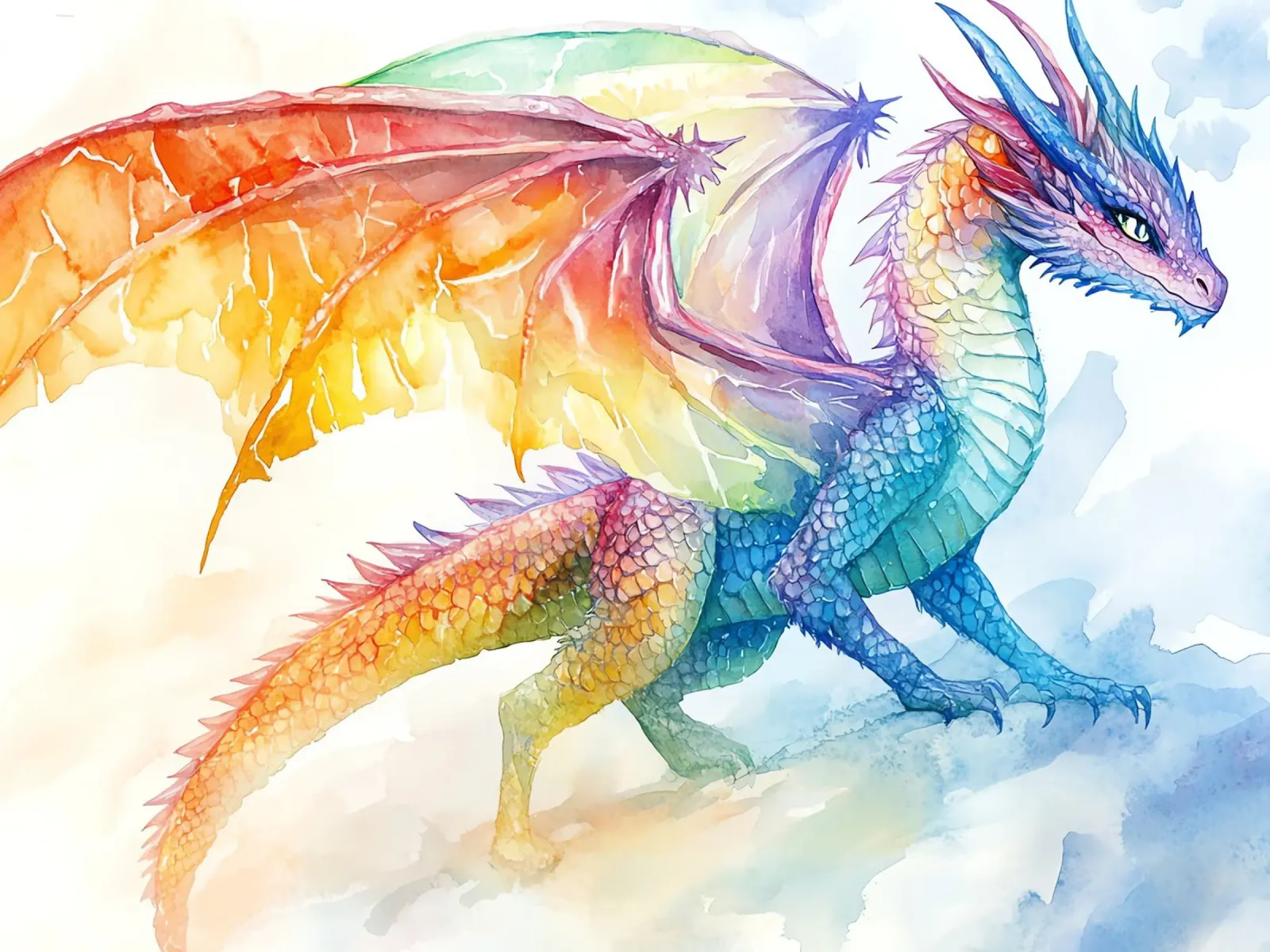The dragon's soul hahnemühle by Théïa's Fantasia World