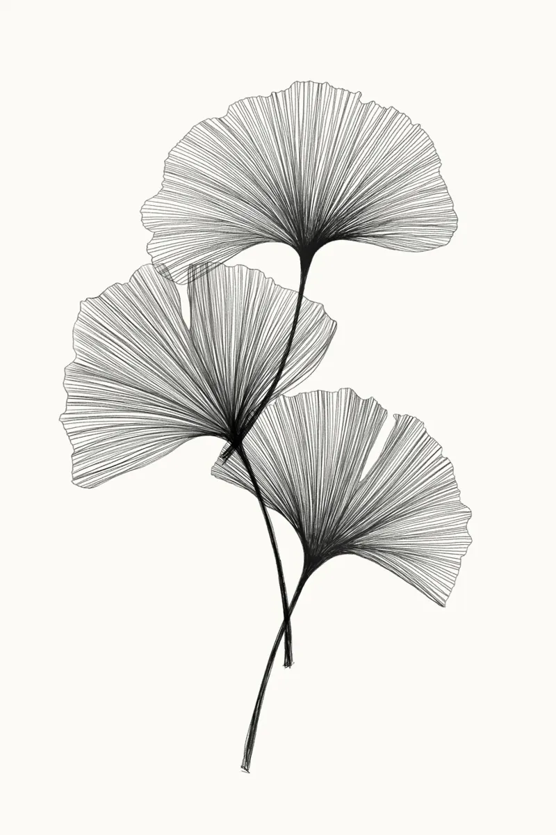 Gatti e puntini - Ginkgo pellicola backlit da The Artcircle