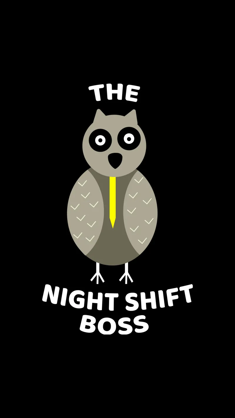 The night shift boss poster da happieeagle
